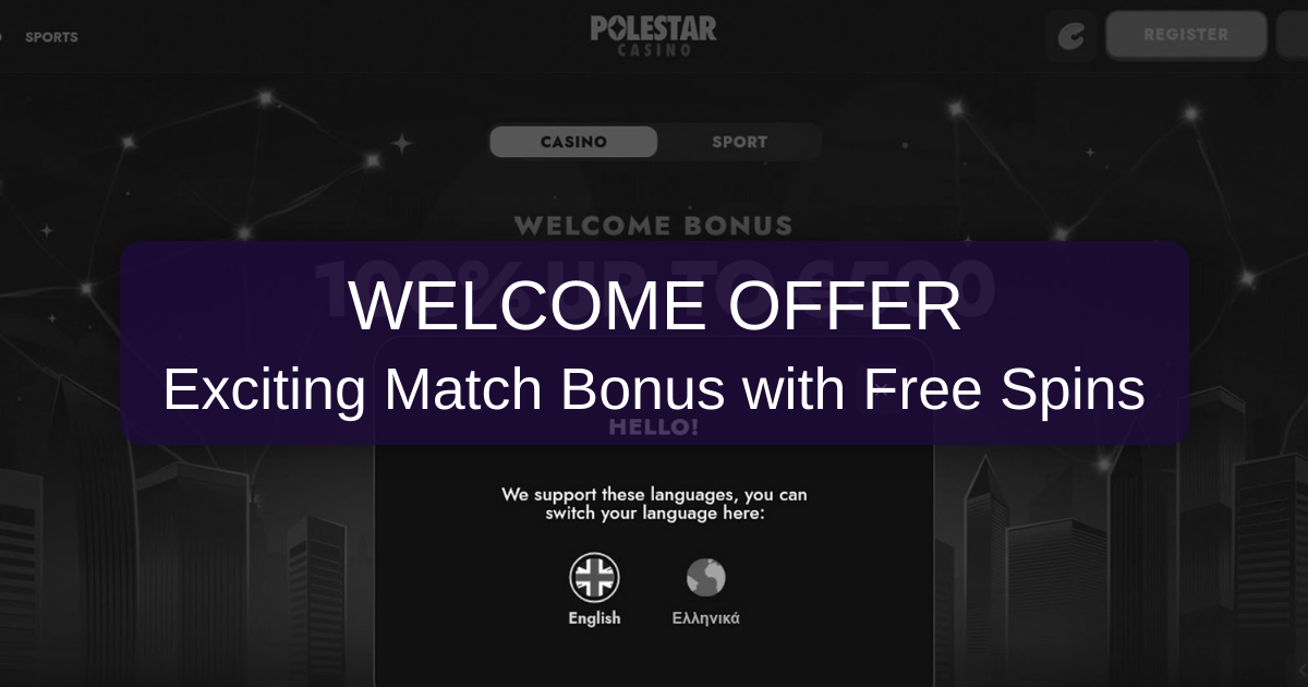 PoleStarCasino - Best Online Casino in Cyprus: 200% Welcome Bonus