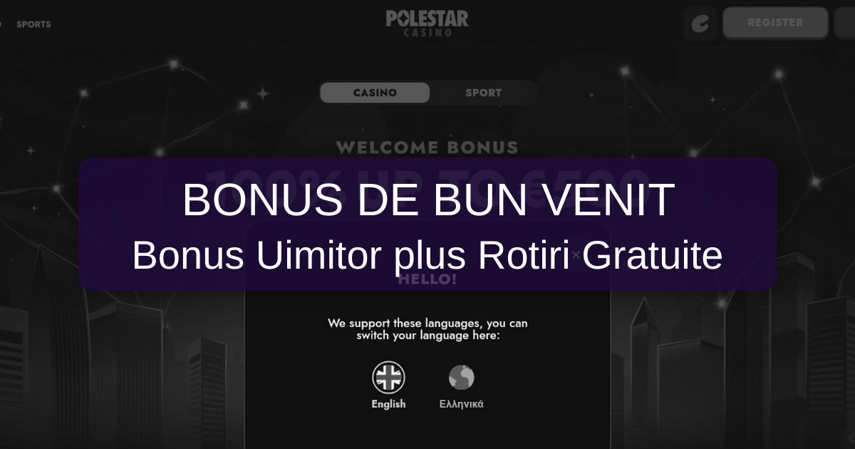 PoleStarCasino - Site Oficial de Casino cu Jackpot și Live în România